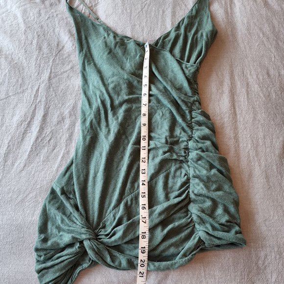 Max Studio Sage Green Casual Dress - Small (fits more like XS) - Picture 10 of 11